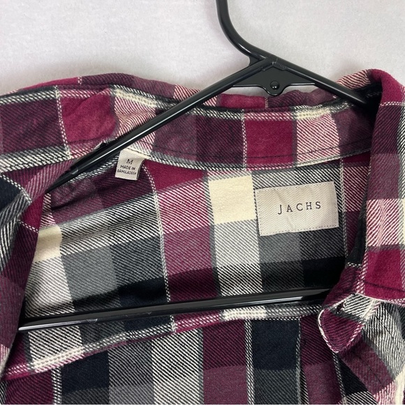 JACHS plaid flannel shirts 100% cotton set of 4 - Picture 11 of 16